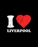 I Love Liverpool Digital Art by Flippin Sweet Gear