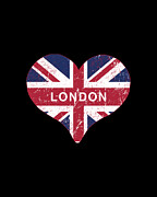 I Love London Digital Art by Flippin Sweet Gear