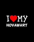 I Love My Hovawart Dog Breed Digital Art by Flippin Sweet Gear