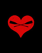 I Love Rowing Digital Art by Flippin Sweet Gear