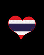 I Love Thailand Digital Art by Flippin Sweet Gear