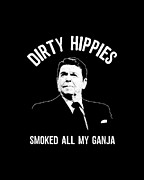 I Smell Hippies Reagan Digital Art by Flippin Sweet Gear