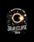 I Watched the Solar Eclipse 2024 Digital Art by Flippin Sweet Gear