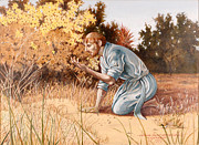 I Will Hold Out My Hand and My Heart Will Be In It  -1979 Painting by William Hart McNichols