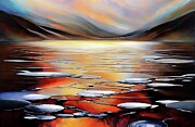 Ice on the Lake Digital Art by Ursula Abresch