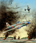 Iluyshin IL-2 Painting by Steve Ferguson