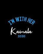 Im With Her Kamala Harris 2020 Digital Art by Flippin Sweet Gear