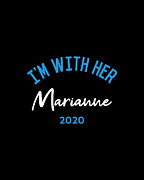Im With Her Marianne Williamson For President 2020 Digital Art by Flippin Sweet Gear