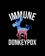 Immune to Donkey Pox Digital Art by Flippin Sweet Gear