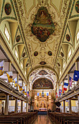 Interior of Cathedral Basilica of Saint Louis in New Orleans, LA Photograph by Steven Heap