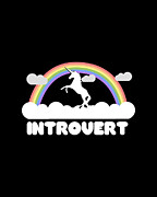 Introvert Digital Art by Flippin Sweet Gear