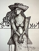 Isabela Painting by Oscar Ortiz