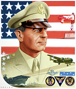 James Doolittle Painting by Howard Koslow