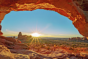 December 2018 Turret Arch through North Window Photograph by Alain Zarinelli