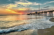 Jennette's Pier #0998 Photograph by Dan Beauvais