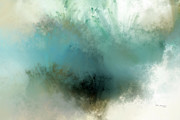 Jeremiah 20 11. Empowered by the Almighty. Abstract Christian Wall Art Painting by Mark Lawrence
