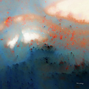 Jeremiah 29 11. Never Lose Hope in Hard Times. Abstract Christian Wall Art, Graduation Gift Painting by Mark Lawrence