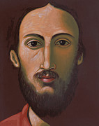 Jesus after Jose Ribera 321 Painting by William Hart McNichols