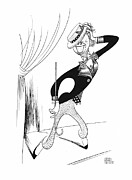 Jimmy Carter as the Music Man Drawing by Al Hirschfeld