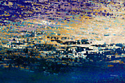 John 16 33. The Peace Of God. Abstract Christian Wall Art Painting by Mark Lawrence