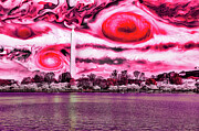 Jupiter Sky a the Tidal Basin Digital Art by Bruce Block
