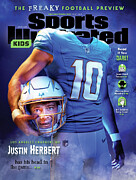 Justin Herbert Football Preview Photograph by Sports Illustrated