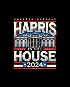 Kamala Harris in the House 2024 Digital Art by Flippin Sweet Gear