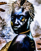 Kashi's Vision Mixed Media by Canessa Thomas