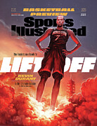 Kevin Durant Rockets Issue Cover Photograph by Sports Illustrated
