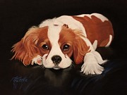 King Charles Pastel by Marlene Little