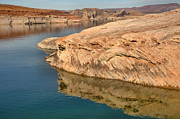 Lake Powell Sandstone Edge Photograph by Adam Jewell