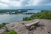 Landon Bay Lookout on a Gloomy Day Photograph by John Twynam