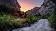 Lauterbrunnen river Photograph by Serge Ramelli