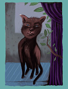 Le Sophisto Cat Digital Art by Valerie White