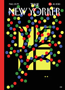 Let There Be Lights Drawing by Olimpia Zagnoli