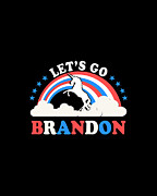 Lets Go Brandon F Joe Biden Digital Art by Flippin Sweet Gear