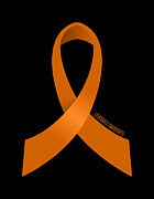 Leukemia Awareness Ribbon Digital Art by Flippin Sweet Gear