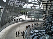 Light and Shadows, Inside the Reichstag Building Photograph by Travel Essayist