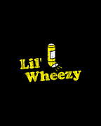 Lil Wheezy Asthma Digital Art by Flippin Sweet Gear