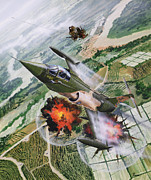 Lockheed F-104 Starfighter Painting by Steve Ferguson