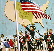 Louisiana Purchase Painting by Ed Vebell