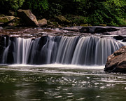 Lower Swallow falls center section Photograph by Flees Photos