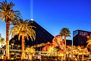 Luxor Pyramid and Sphinx of Giza, Las Vegas Photograph by Tatiana Travelways