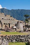Machu Picchu Ancient Ruins Amidst Peru's Lush Mountains Photograph by Travel Essayist