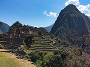 Machu Picchu in Peru's Mountain Ridge Photograph by Travel Essayist