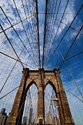 Majestic Stone Bridge in NY, Brooklyn Bridge Photograph by Travel Essayist