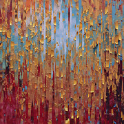 Malachi 3 10. Floodgates of Heaven. Contemporary Christian Art Painting by Mark Lawrence