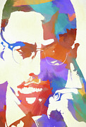 Malcolm X Painting by Dan Sproul