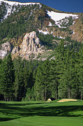 Mammoth Rock Landmark, Sierra Star Golf, Ninth Hole Photograph by Bonnie Colgan