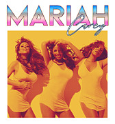Mariah Carey Bootleg Vintage Retro Digital Art by Kirania Finest